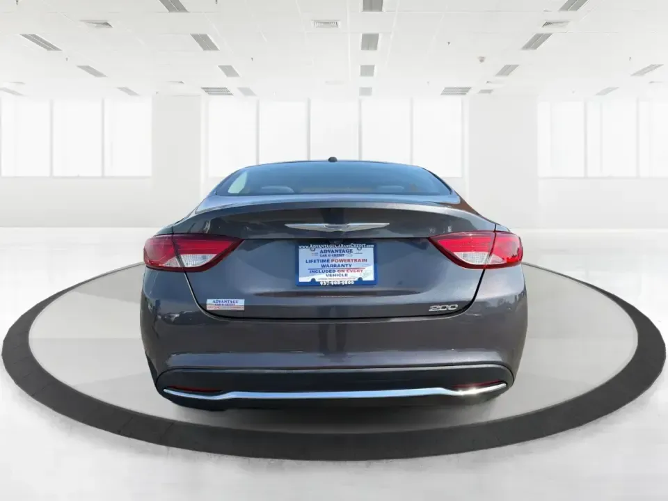 2015 Chrysler 200 Limited (1C3CCCAB6FN) with an 2.4L L4 DOHC 16V engine, 9-Speed Automatic transmission, located at 1099 N County Rd 25A , Troy, OH, 45373, (937) 908-9800, 40.057079, -84.212883 - Picture your next week: an easy I-75 commute, a comfortable run to Meijer, and a weekend cruise past the Miami County Fairgrounds-without stressing about how you'll get approved. This 2015 Chrysler 200 Limited is built for real life in Troy, Ohio: smooth, quiet, and efficient enough for daily drivin - Photo#3