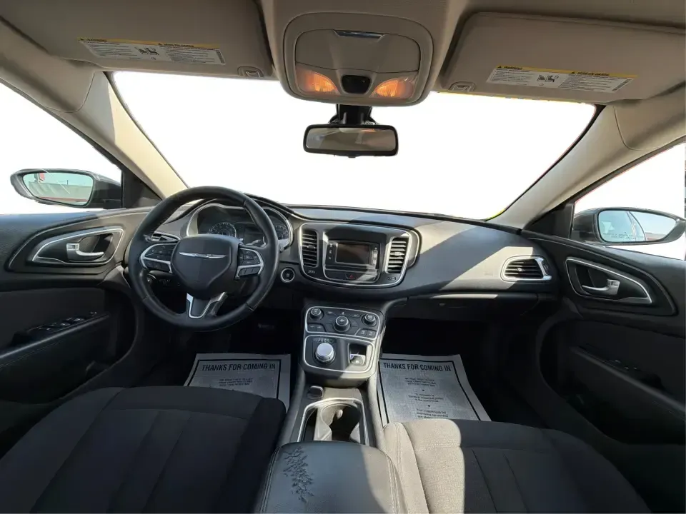 2015 Chrysler 200 Limited (1C3CCCAB6FN) with an 2.4L L4 DOHC 16V engine, 9-Speed Automatic transmission, located at 1099 N County Rd 25A , Troy, OH, 45373, (937) 908-9800, 40.057079, -84.212883 - Picture your next week: an easy I-75 commute, a comfortable run to Meijer, and a weekend cruise past the Miami County Fairgrounds-without stressing about how you'll get approved. This 2015 Chrysler 200 Limited is built for real life in Troy, Ohio: smooth, quiet, and efficient enough for daily drivin - Photo#22