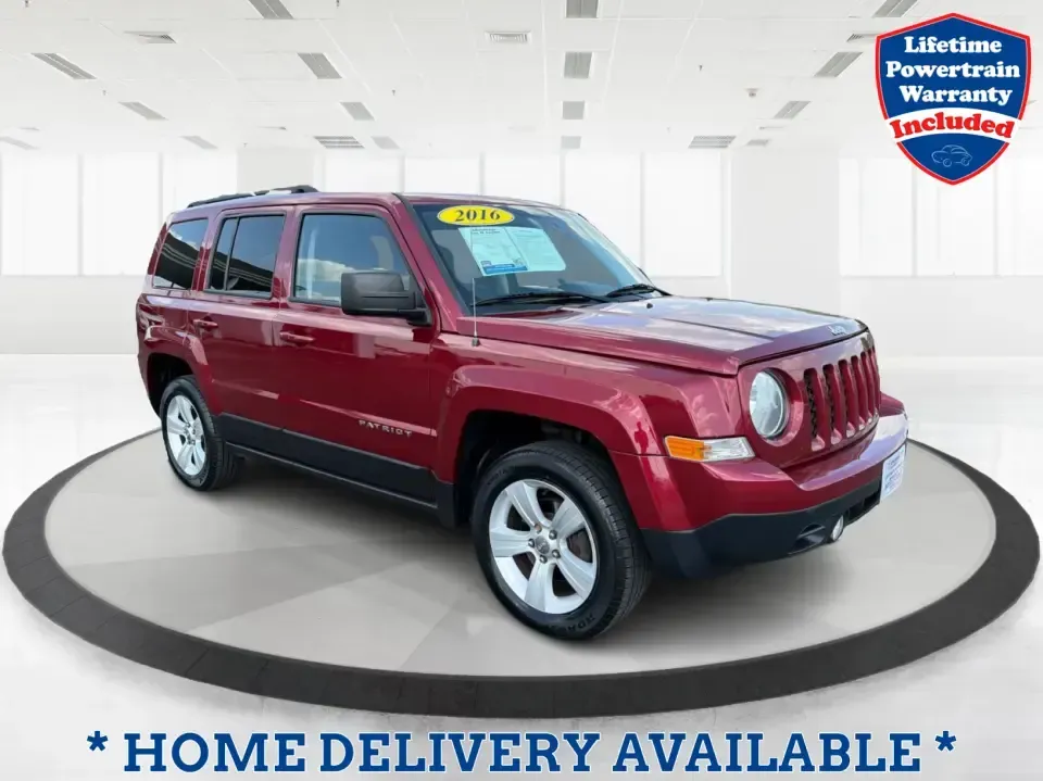 2016 Jeep Patriot Latitude (1C4NJRFB0GD) with an 2.4L I-4 DOHC engine, located at 8750 N County Rd 25A, Piqua, OH, 45356, (937) 908-9800, 40.164391, -84.232513 - Weekend escapes to Indian Lake, snowy morning commutes up I75, or everyday school-and-grocery runs around Miami County-this 2016 Jeep Patriot Latitude is built for the kind of Ohio life that doesn't slow down when the weather turns. With confident 4WD/AWD capability and SUV practicality, it's a smar - Photo#0