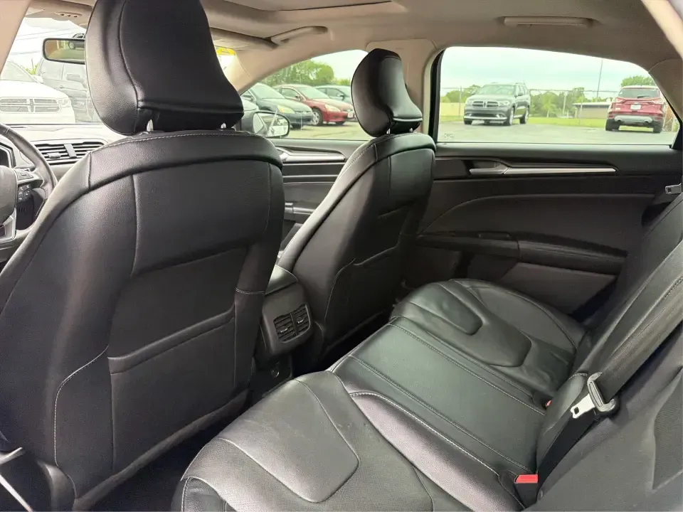 2018 Ford Fusion Titanium AWD (3FA6P0D9XJR) with an 2.0L L4 DOHC 16V engine, 6-Speed Automatic transmission, located at 1951 S Dayton Lakeview Rd., New Carlisle, OH, 45344, (937) 908-9800, 39.890999, -84.050255 - Picture a comfortable, capable sedan that makes daily commutes down I70 feel easy, keeps weekend plans on track, and still looks sharp pulling into dinner in nearby Huber Heights or downtown Dayton. This **2018 Ford Fusion Titanium AWD** is built for real-life driving in Ohio-whether you're navigati - Photo#10