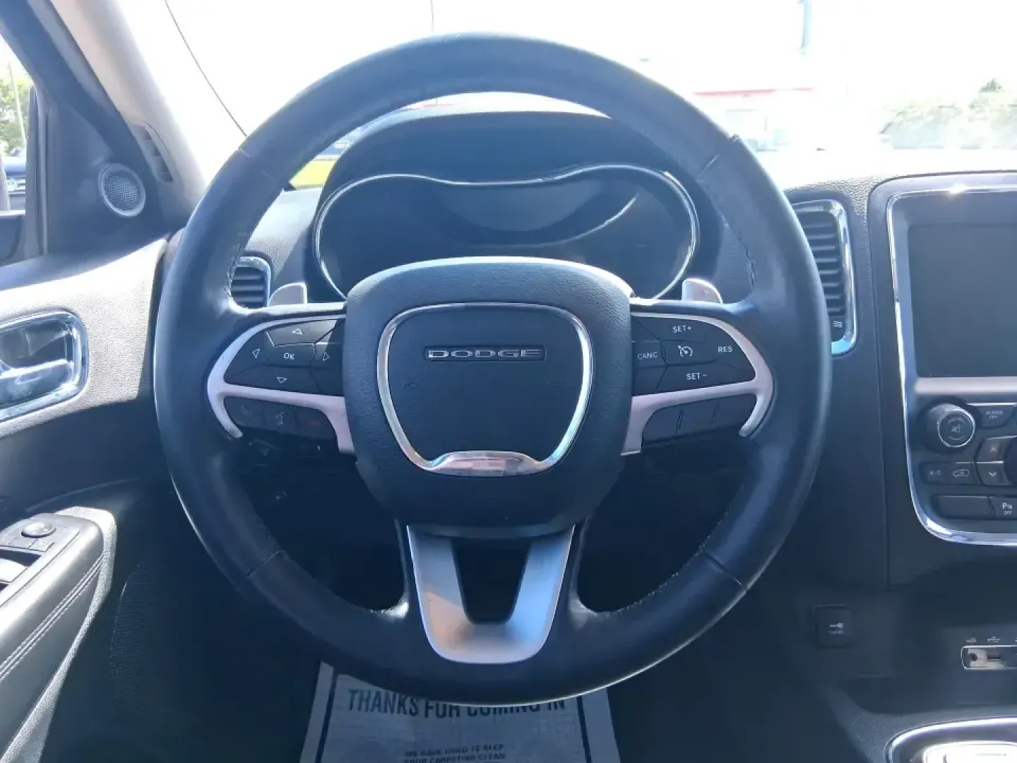 2015 Dodge Durango Limited (1C4RDJDG7FC) with an 3.6L V6 DOHC 24V engine, 8-Speed Automatic transmission, located at 880 E. National Road, Vandalia, OH, 45377, (937) 908-9800, 39.891918, -84.183594 - Pack up the kids, load the cargo, and point the nose toward your next weekend getaway-this 2015 Dodge Durango Limited is built for real life in West Central Ohio. Whether you're shuttling a growing family to practice, commuting up I75, or planning a road trip to Indian Lake, the Durango delivers the - Photo#16