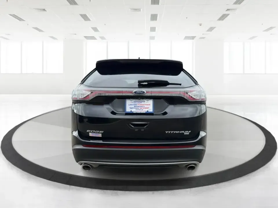 2018 Ford Edge Titanium (2FMPK4K82JB) with an 3.5L V6 DOHC 24V engine, 6A transmission, located at 1951 S Dayton Lakeview Rd., New Carlisle, OH, 45344, (937) 908-9800, 39.890999, -84.050255 - Need one SUV that can handle Ohio weather, keep the family comfortable, and still feel upscale for your daily commute? This 2018 Ford Edge Titanium in Shadow Black is built for real life-school runs, I-75 commuting, and weekend getaways to places like Charleston Falls Preserve-while giving you the p - Photo#3