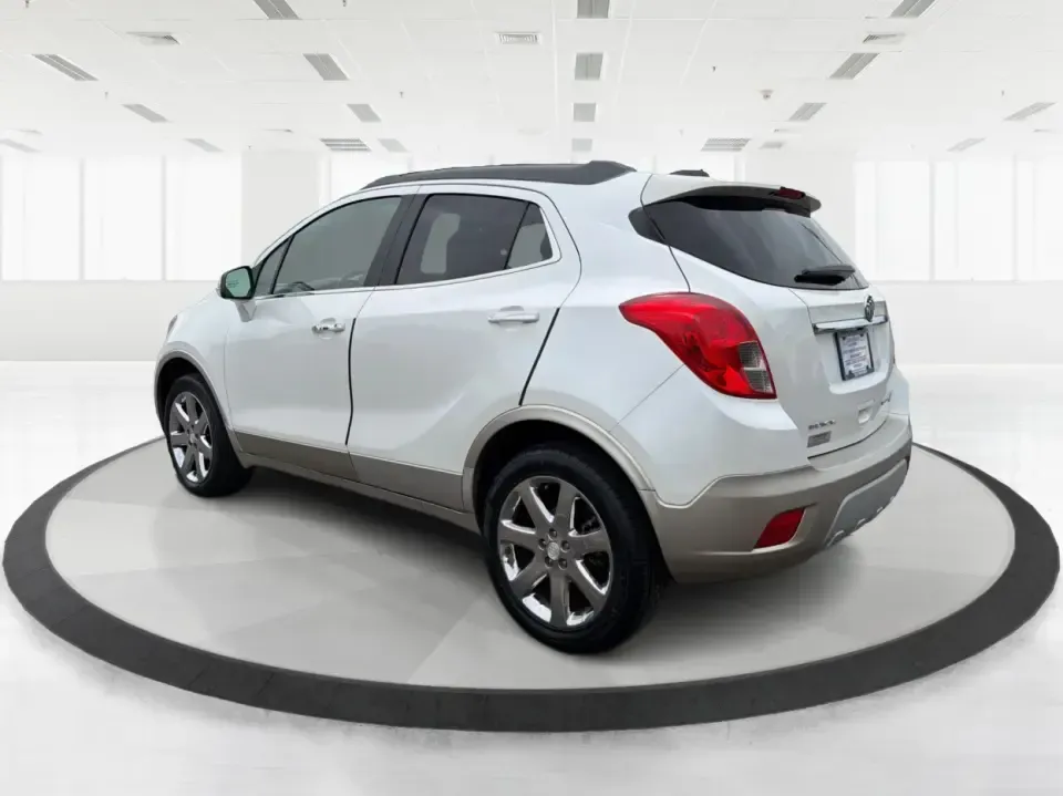 2016 Buick Encore Leather (KL4CJGSB0GB) with an Ecotec 1.4L I-4 DOHC engine, 6A transmission, located at 4508 South Dixie Dr, Moraine, OH, 45439, (937) 908-9800, 39.689976, -84.218452 - Need a small SUV that fits city parking, handles Ohio weather, and still feels upscale for date night in the Oregon District or a weekend run out toward Caesar Creek? This 2016 Buick Encore Leather AWD is built for real life in Moraine-easy to drive on South Dixie Dr, confident on I-75 and I-675, an - Photo#4