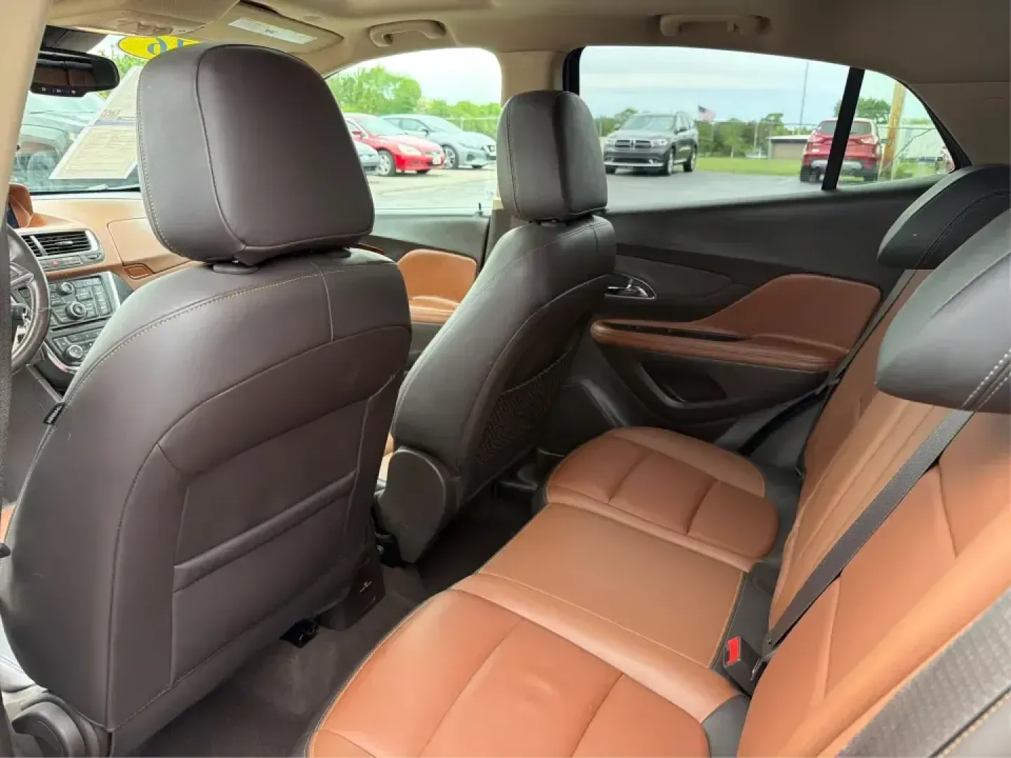 2016 Buick Encore Leather (KL4CJGSB0GB) with an Ecotec 1.4L I-4 DOHC engine, 6A transmission, located at 4508 South Dixie Dr, Moraine, OH, 45439, (937) 908-9800, 39.689976, -84.218452 - Need a small SUV that fits city parking, handles Ohio weather, and still feels upscale for date night in the Oregon District or a weekend run out toward Caesar Creek? This 2016 Buick Encore Leather AWD is built for real life in Moraine-easy to drive on South Dixie Dr, confident on I-75 and I-675, an - Photo#10