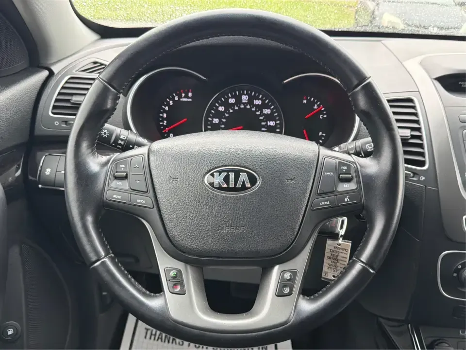 2015 Kia Sorento LX (5XYKTCA61FG) with an 2.4L I-4 gasoline direct injection engine, 6-Speed Automatic transmission, located at 880 E. National Road, Vandalia, OH, 45377, (937) 908-9800, 39.891918, -84.183594 - Need one SUV that can handle school drop-offs, grocery runs, and a weekend escape out toward the metro parks without feeling like a compromise? This 2015 Kia Sorento LX in Titanium Silver is a smart, practical choice for drivers in Vandalia, OH who want everyday comfort, confident traction, and fami - Photo#16