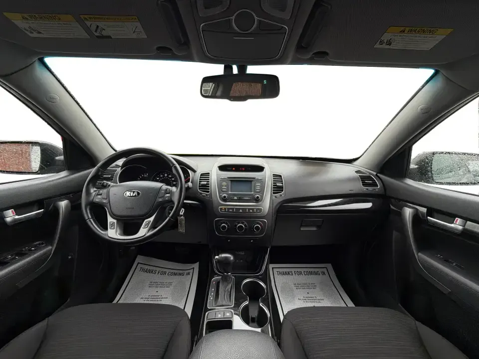 2015 Kia Sorento LX (5XYKTCA61FG) with an 2.4L I-4 gasoline direct injection engine, 6-Speed Automatic transmission, located at 880 E. National Road, Vandalia, OH, 45377, (937) 908-9800, 39.891918, -84.183594 - Need one SUV that can handle school drop-offs, grocery runs, and a weekend escape out toward the metro parks without feeling like a compromise? This 2015 Kia Sorento LX in Titanium Silver is a smart, practical choice for drivers in Vandalia, OH who want everyday comfort, confident traction, and fami - Photo#19