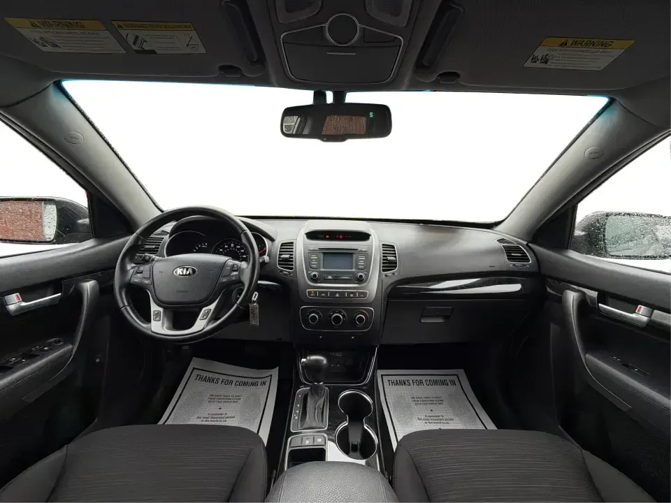 2015 Kia Sorento LX (5XYKTCA61FG) with an 2.4L I-4 gasoline direct injection engine, 6-Speed Automatic transmission, located at 880 E. National Road, Vandalia, OH, 45377, (937) 908-9800, 39.891918, -84.183594 - Need one SUV that can handle school drop-offs, grocery runs, and a weekend escape out toward the metro parks without feeling like a compromise? This 2015 Kia Sorento LX in Titanium Silver is a smart, practical choice for drivers in Vandalia, OH who want everyday comfort, confident traction, and fami - Photo#20