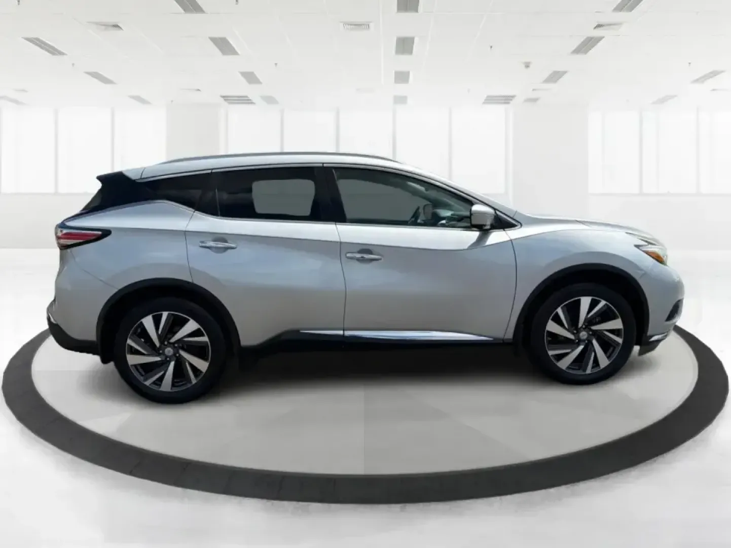 2015 Nissan Murano Platinum (5N1AZ2MHXFN) with an 3.5L V-6 DOHC engine, Continuously Variable Transmission transmission, located at 8750 N County Rd 25A, Piqua, OH, 45356, (937) 908-9800, 40.164391, -84.232513 - Load up the family, point the hood toward a weekend getaway, and enjoy the kind of comfort that makes long drives feel easy-this 2015 Nissan Murano Platinum is built for real life in West Central Ohio, from school drop-offs to road trips up I-75. Finished in Brilliant Silver Metallic and equipped wi - Photo#1