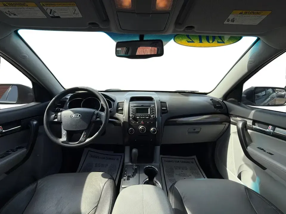 2012 Kia Sorento LX (5XYKT3A64CG) with an 2.4L I-4 gasoline direct injection engine, 6-Speed Automatic transmission, located at 401 Woodman Dr, Riverside, OH, 45431, (937) 908-9800, 39.760899, -84.123421 - Picture your next week going smoother: school drop-offs, the daily commute, grocery runs, and a last-minute weekend road trip-all in one comfortable SUV that fits real life without feeling like a compromise. This 2012 Kia Sorento LX in Satin Metal is the kind of practical, do-it-all sport utility th - Photo#19