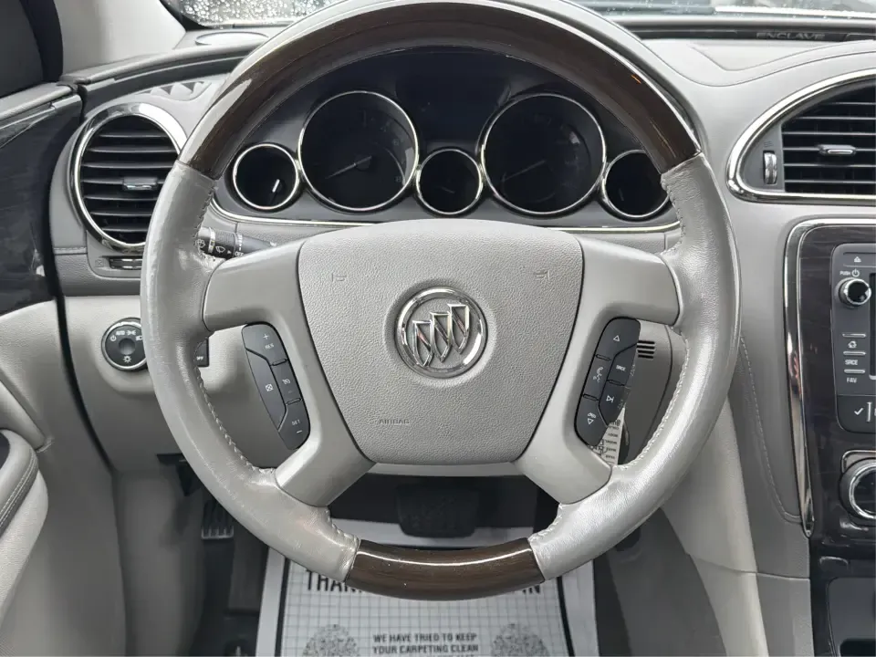 2015 Buick Enclave Convenience (5GAKRAKD6FJ) with an 3.6L V-6 gasoline direct injection engine, 6-Speed Automatic Overdrive transmission, located at 1184 Kauffman Ave, Fairborn, OH, 45324, (937) 908-9800, 39.807072, -84.030914 - Road-trip weekends, school drop-offs, and stress-free grocery runs get a whole lot easier in a 3-row SUV that's built to keep everyone comfortable. This **2015 Buick Enclave Convenience** in **White Opal** is a smart pick for **growing families**, **busy commuters**, and **budget-conscious buyers** - Photo#16