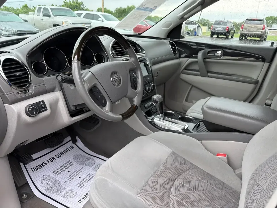 2015 Buick Enclave Convenience (5GAKRAKD6FJ) with an 3.6L V-6 gasoline direct injection engine, 6-Speed Automatic Overdrive transmission, located at 1230 East Main St, Xenia, OH, 45385, (937) 908-9800, 39.688026, -83.910172 - Road-trip weekends, school drop-offs, and stress-free grocery runs get a whole lot easier in a 3-row SUV that's built to keep everyone comfortable. This **2015 Buick Enclave Convenience** in **White Opal** is a smart pick for **growing families**, **busy commuters**, and **budget-conscious buyers** - Photo#9