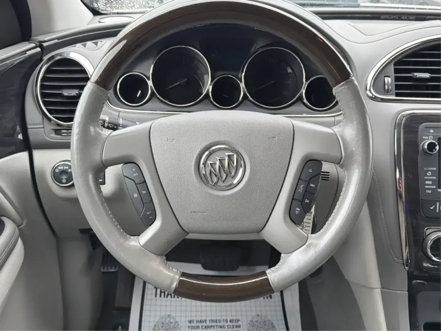 2015 Buick Enclave Convenience (5GAKRAKD6FJ) with an 3.6L V-6 gasoline direct injection engine, 6-Speed Automatic Overdrive transmission, located at 1230 East Main St, Xenia, OH, 45385, (937) 908-9800, 39.688026, -83.910172 - Road-trip weekends, school drop-offs, and stress-free grocery runs get a whole lot easier in a 3-row SUV that's built to keep everyone comfortable. This **2015 Buick Enclave Convenience** in **White Opal** is a smart pick for **growing families**, **busy commuters**, and **budget-conscious buyers** - Photo#16
