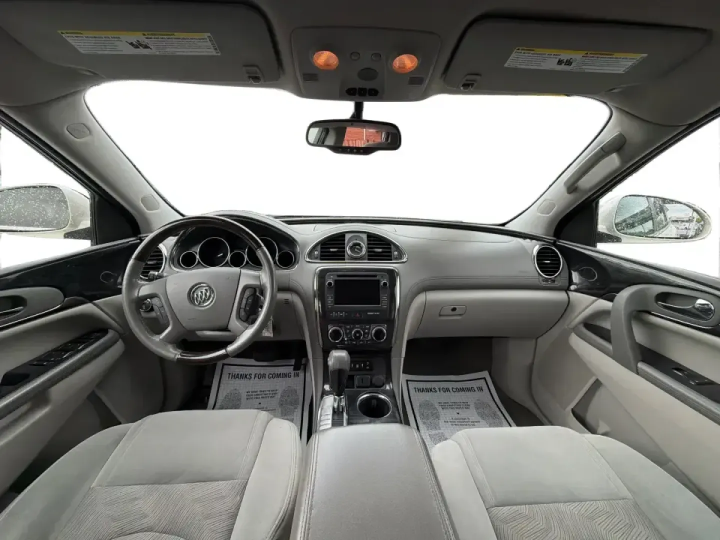 2015 Buick Enclave Convenience (5GAKRAKD6FJ) with an 3.6L V-6 gasoline direct injection engine, 6-Speed Automatic Overdrive transmission, located at 1230 East Main St, Xenia, OH, 45385, (937) 908-9800, 39.688026, -83.910172 - Road-trip weekends, school drop-offs, and stress-free grocery runs get a whole lot easier in a 3-row SUV that's built to keep everyone comfortable. This **2015 Buick Enclave Convenience** in **White Opal** is a smart pick for **growing families**, **busy commuters**, and **budget-conscious buyers** - Photo#21