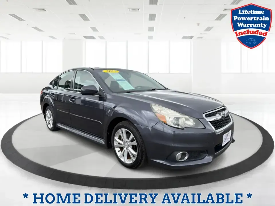 2013 Subaru Legacy 2.5i Limited (4S3BMBP65D3) with an 2.5L H-4 DOHC engine, Continuously Variable Transmission transmission, located at 880 E. National Road, Vandalia, OH, 45377, (937) 908-9800, 39.891918, -84.183594 - Need a confident, all-weather commuter that still feels comfortable for date night in Dayton or a weekend escape to the MetroParks? This 2013 Subaru Legacy 2.5i Limited in Graphite Gray Metallic is a smart pick for drivers who want a steady, practical sedan with upscale touches-ideal for long commut - Photo#0
