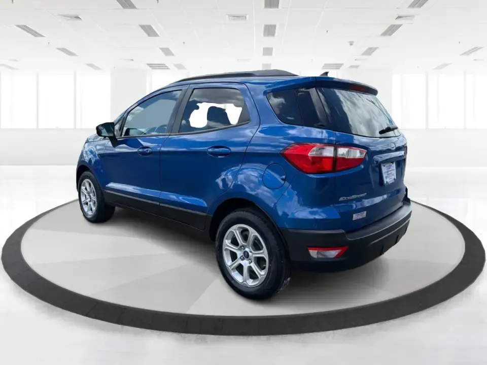 2020 Ford EcoSport SE (MAJ3S2GE5LC) with an EcoBoost 1L I-3 gasoline direct injection engine, 6A transmission, located at 1230 East Main St, Xenia, OH, 45385, (937) 908-9800, 39.688026, -83.910172 - Need a city-friendly SUV that can handle the daily commute, weekend errands, and quick getaways out to John Bryan State Park without feeling bulky? This **2020 Ford EcoSport SE** in eye-catching **Lightning Blue Metallic** is a smart fit for busy Xenia drivers who want easy parking, flexible cargo s - Photo#4