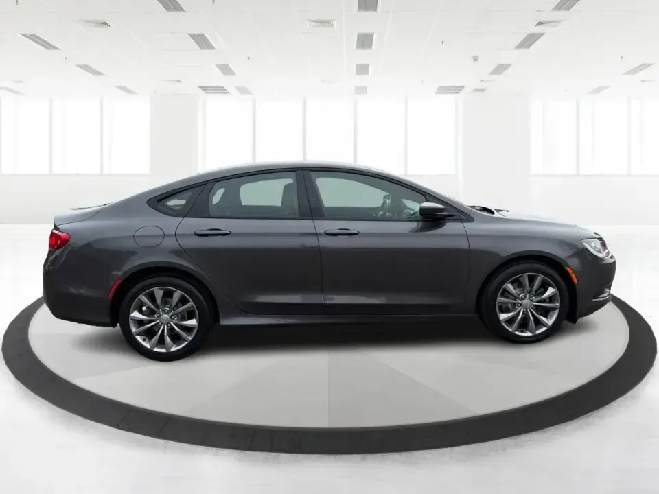 2015 Chrysler 200 S (1C3CCCBG7FN) with an 3.6L V6 DOHC 24V FFV engine, 9-Speed Automatic transmission, located at 8750 N County Rd 25A, Piqua, OH, 45356, (937) 908-9800, 40.164391, -84.232513 - Need a smart, comfortable sedan for the weekday commute up I-75, quick errands around Piqua, and the occasional road trip to Dayton or Troy? This 2015 Chrysler 200 S delivers the kind of smooth V6 power, upscale comfort, and everyday practicality that fits real life-whether you're a busy parent shut - Photo#1