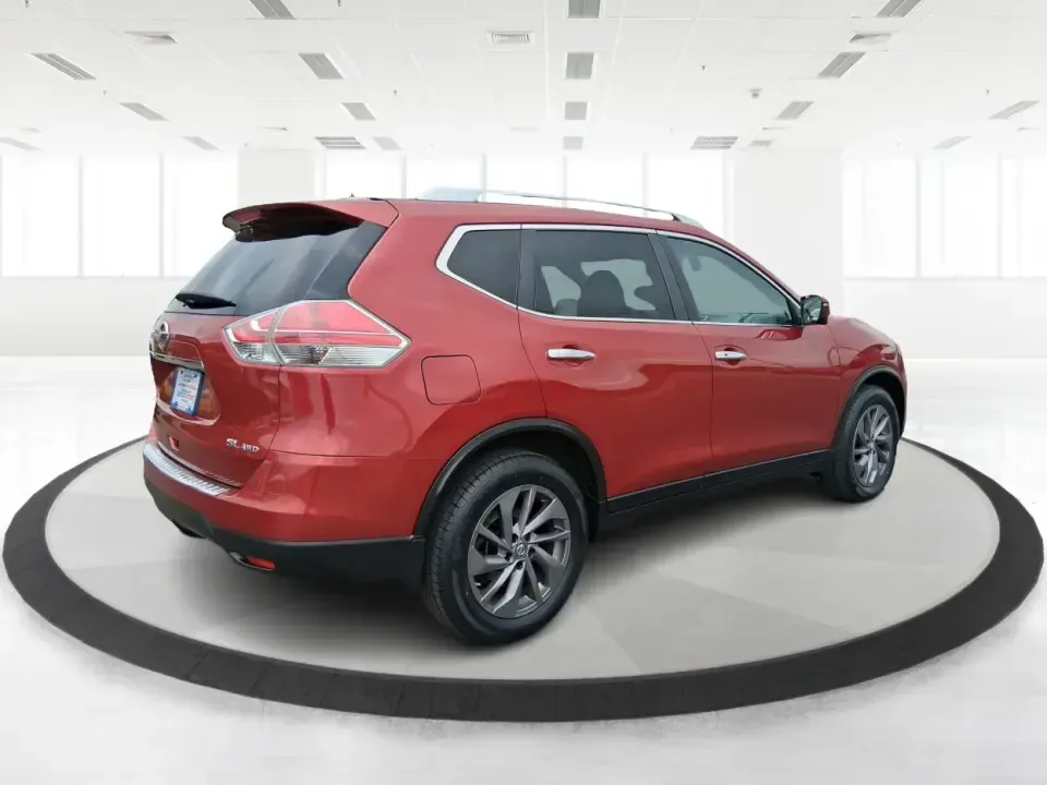2016 Nissan Rogue SL (5N1AT2MV7GC) with an 2.5L I-4 DOHC engine, CVT transmission, located at 1230 East Main St, Xenia, OH, 45385, (937) 908-9800, 39.688026, -83.910172 - Picture your next Ohio weekend: packing up for John Bryan State Park, cruising out toward Clifton Gorge, or simply making the school run and the daily commute down US-35 feel easier and more comfortable. This 2016 Nissan Rogue SL in eye-catching Cayenne Red is the kind of practical, do-it-all SUV th - Photo#2