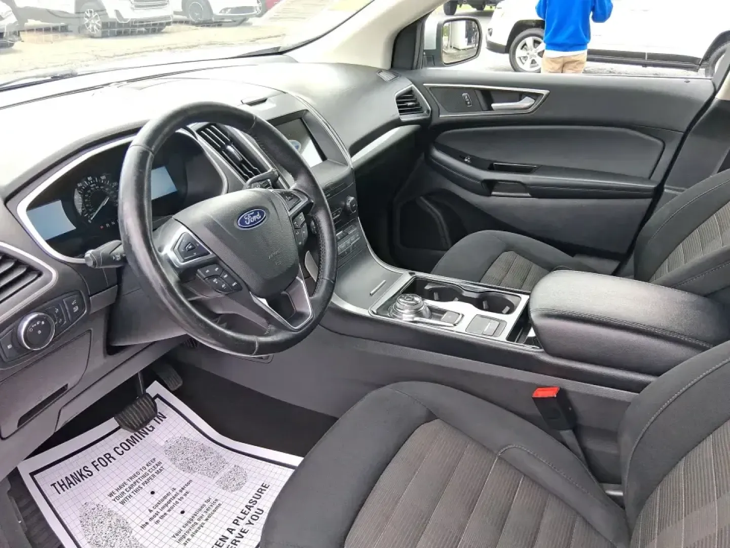 2019 Ford Edge SEL AWD (2FMPK4J98KB) with an 2.0L L4 DOHC 16V engine, 6A transmission, located at 1951 S Dayton Lakeview Rd., New Carlisle, OH, 45344, (937) 908-9800, 39.890999, -84.050255 - Need one SUV that can handle the school run, a long I70 commute, and a weekend getaway to Buck Creek State Park without feeling worn out? This 2019 Ford Edge SEL AWD is built for real-life Ohio driving-room for five, confident all-wheel drive for unpredictable weather, and the comfort and tech that- Photo#9