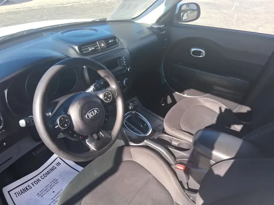 2015 Kia Soul Base (KNDJN2A28F7) with an 1.6L L4 DOHC 16V engine, located at 1099 N County Rd 25A , Troy, OH, 45373, (937) 908-9800, 40.057079, -84.212883 - Whether you're commuting down I-75, running errands between Troy neighborhoods, or packing up for a weekend escape to Charleston Falls Preserve, this 2015 Kia Soul is the kind of practical, personality-packed ride that fits real life. With its easy-to-park wagon shape, versatile cargo space, and fue - Photo#9