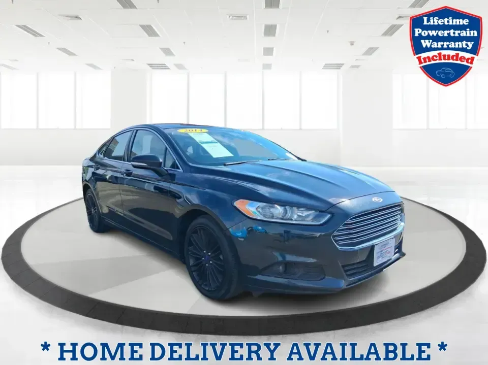 2014 Ford Fusion SE (3FA6P0HD8ER) with an 1.5L L4 DOHC 16V engine, located at 1099 N County Rd 25A , Troy, OH, 45373, (937) 908-9800, 40.057079, -84.212883 - Need a dependable commuter that still feels comfortable for date night in Beavercreek, errands around Xenia Station, and weekend drives out toward Caesars Creek? This 2014 Ford Fusion SE is the kind of smart, budget-friendly sedan that fits real life-easy to park downtown, smooth on longer stretches - Photo#0
