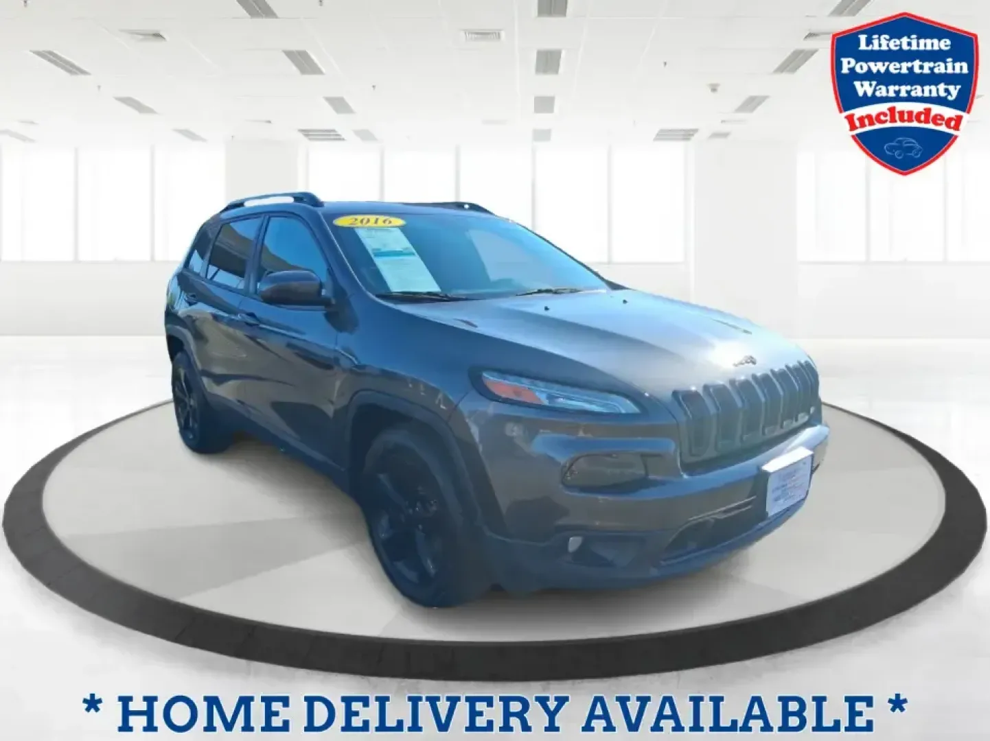 2016 Jeep Cherokee Latitude 4WD (1C4PJMCS7GW) with an 3.2L V6 DOHC 24V engine, 9-Speed Automatic transmission, located at 8750 N County Rd 25A, Piqua, OH, 45356, (937) 908-9800, 40.164391, -84.232513 - Weekend getaways to Indian Lake, snowy school runs, and daily commutes up I75 all call for an SUV that feels confident in any season-and this **2016 Jeep Cherokee Altitude 4WD** is built for exactly that kind of Ohio lifestyle. Finished in **Granite Crystal Metallic Clearcoat**, this Cherokee brings- Photo#0
