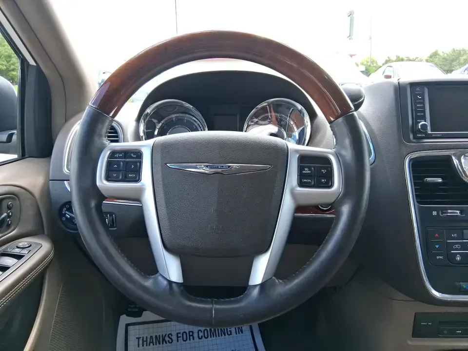 2014 Chrysler Town and Country Limited (2C4RC1GGXER) with an Pentastar 3.6L V-6 DOHC engine, 6-Speed Automatic transmission, located at 4508 South Dixie Dr, Moraine, OH, 45439, (937) 908-9800, 39.689976, -84.218452 - Road-trip ready and family-approved, this 2014 Chrysler Town and Country Limited is the kind of minivan that fits real life in Moraine-school drop-offs, grocery runs, weekend tournaments, and those longer drives up I-75 or across town toward Dayton. Finished in Bright White Clearcoat, it blends a - Photo#15