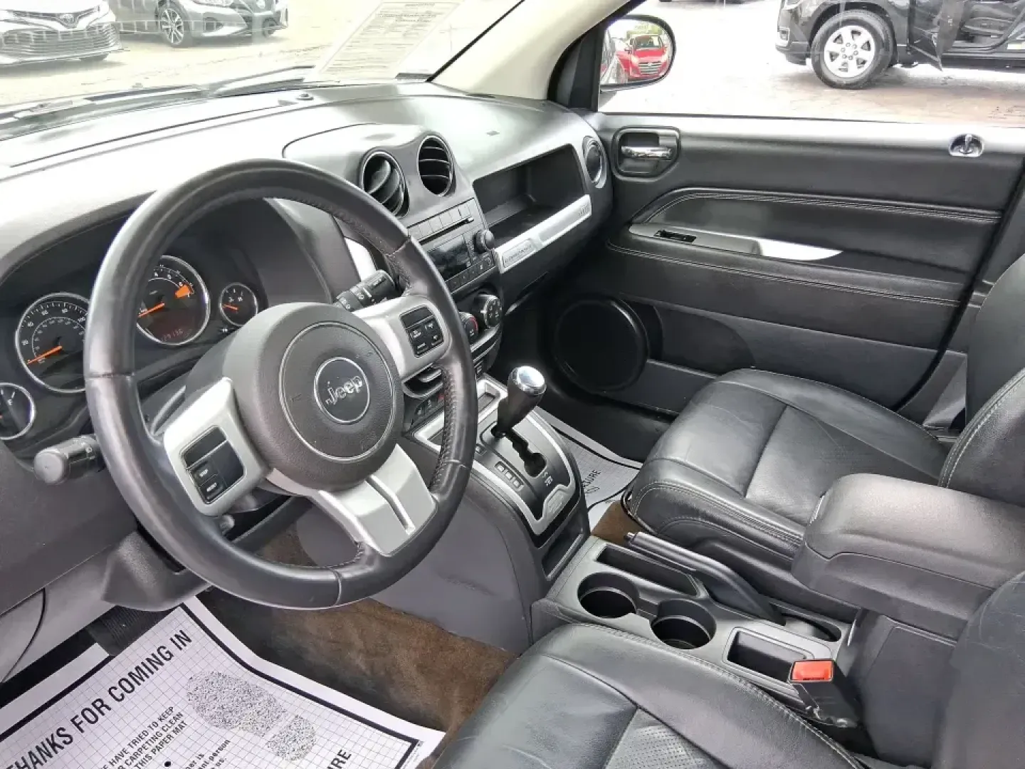 2017 Jeep Compass Latitude FWD (1C4NJCEBXHD) with an 2.4L L4 DOHC 16V engine, CVT transmission, located at 1951 S Dayton Lakeview Rd., New Carlisle, OH, 45344, (937) 908-9800, 39.890999, -84.050255 - Make your weekdays smoother and your weekends more spontaneous in this stylish, road-ready SUV-perfect for commuters heading toward Dayton, families running errands around Clark County, and anyone who wants a comfortable ride for quick getaways to Buck Creek State Park or a day trip through Springfi- Photo#9