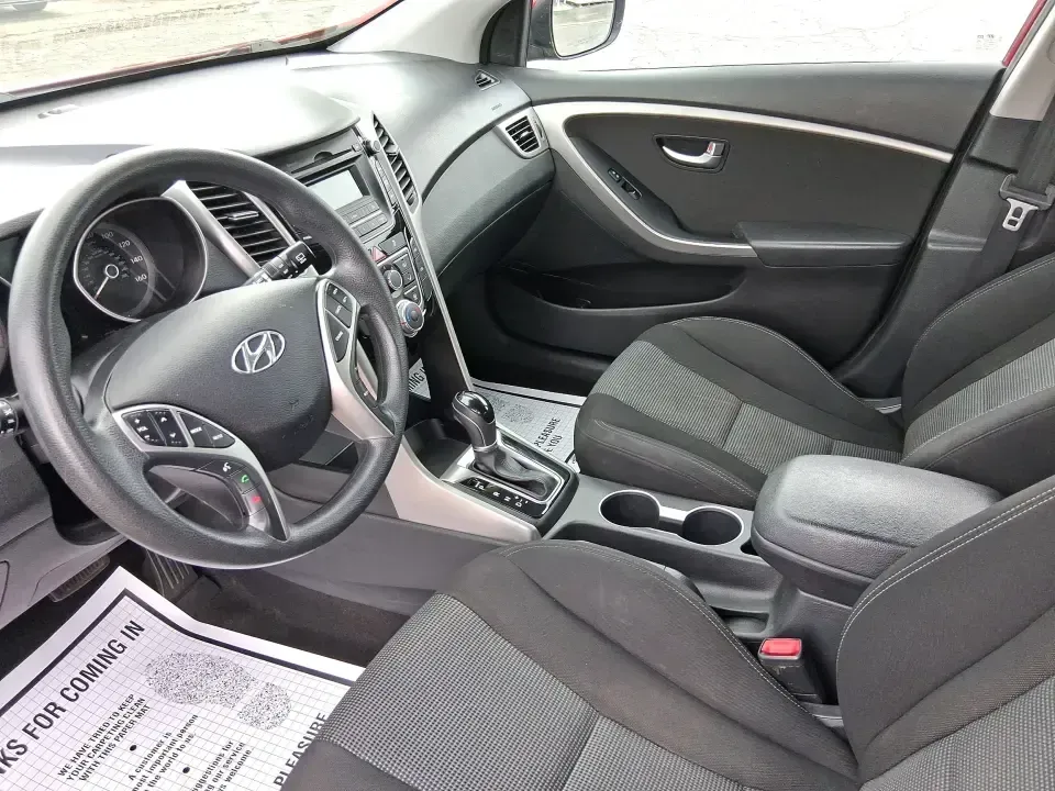 2017 Hyundai Elantra GT GT (KMHD35LH1HU) with an 2.0L L4 16V DOHC engine, 6M transmission, located at 1951 S Dayton Lakeview Rd., New Carlisle, OH, 45344, (937) 908-9800, 39.890999, -84.050255 - Need a smart, sporty daily driver that fits city errands, campus runs, and weekend getaways without feeling bulky? This **2017 Hyundai Elantra GT** hatchback is a practical pick for commuters who want easy parking, flexible cargo space, and a fun-to-drive feel-ideal for life in and around **New Carl - Photo#8