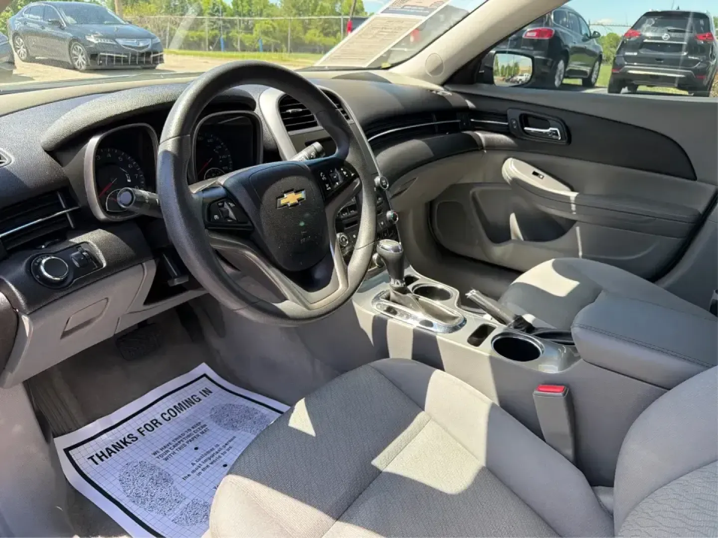2015 Chevrolet Malibu LS (1G11B5SLXFF) with an ECOTEC 2.5L I-4 gasoline direct injection engine, 6-Speed Automatic transmission, located at 1951 S Dayton Lakeview Rd., New Carlisle, OH, 45344, (937) 908-9800, 39.890999, -84.050255 - Need a dependable commuter that can handle the daily drive from New Carlisle to Dayton, Springfield, or Wright-Patterson AFB-while still being comfortable for school drop-offs, errands, and weekend plans? This 2015 Chevrolet Malibu LS is a smart, budget-friendly sedan that fits real life: efficient, - Photo#9