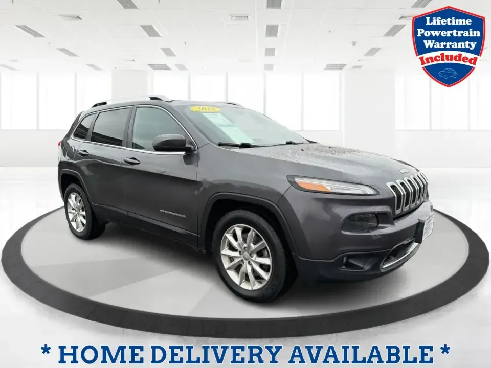 2015 Jeep Cherokee Limited (1C4PJMDS6FW) with an 3.2L V6 DOHC 24V engine, 9-Speed Automatic transmission, located at 4508 South Dixie Dr, Moraine, OH, 45439, (937) 908-9800, 39.689976, -84.218452 - Weekend escapes to John Bryan State Park, daily commutes down I70, or school-and-sports runs around Riverside-this 2015 Jeep Cherokee Limited is built for the kind of life that doesn't stay parked. With SUV comfort, confident capability, and upscale features, it's a smart fit for drivers who want on - Photo#0