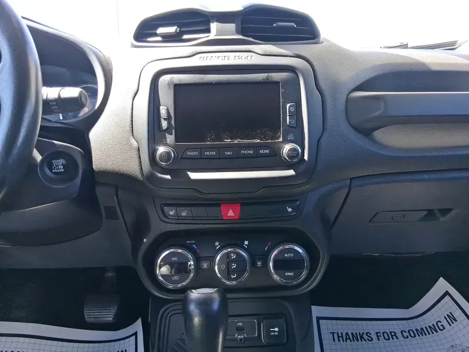 2015 Jeep Renegade Limited (ZACCJADT8FP) with an MultiAir2 Tigershark 2.4L I-4 variable valve contr engine, 9-Speed Automatic transmission, located at 401 Woodman Dr, Riverside, OH, 45431, (937) 908-9800, 39.760899, -84.123421 - Weekend plans, daily commutes, and last-minute road trips feel a lot easier when you've got a compact SUV that fits downtown parking spots but still has the confidence for I-675 and the back roads around the Miami Valley. This 2015 Jeep Renegade Limited is a smart pick for drivers who want SUV versa - Photo#13
