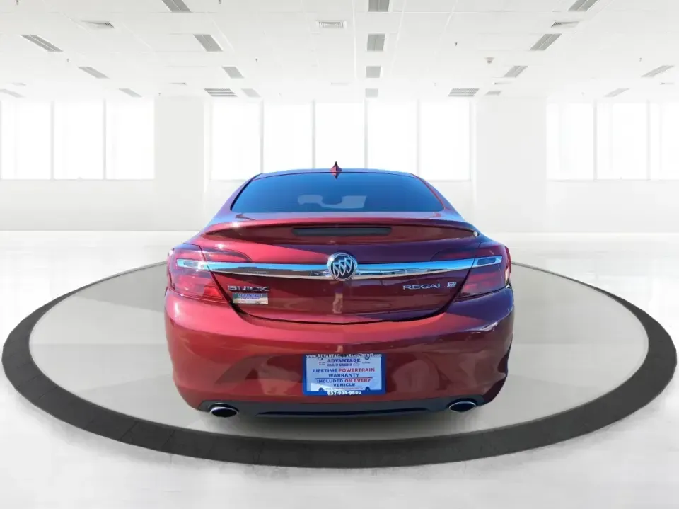 2017 Buick Regal Turbo Sport Touring (2G4GL5EX9H9) with an 2L I-4 gasoline direct injection engine, 6A transmission, located at 1099 N County Rd 25A , Troy, OH, 45373, (937) 908-9800, 40.057079, -84.212883 - Need a sporty, comfortable commuter that still feels special on date night, errands around town, or a weekend run up I75? This 2017 Buick Regal Turbo Sport Touring in Crimson Red Tintcoat fits the lifestyle of drivers who want a refined sedan with confident power for daily miles, plus the kind of fe - Photo#3