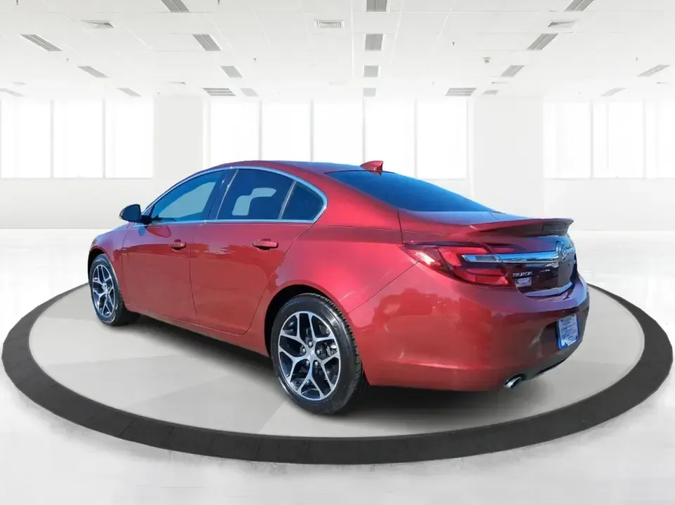 2017 Buick Regal Turbo Sport Touring (2G4GL5EX9H9) with an 2L I-4 gasoline direct injection engine, 6A transmission, located at 1099 N County Rd 25A , Troy, OH, 45373, (937) 908-9800, 40.057079, -84.212883 - Need a sporty, comfortable commuter that still feels special on date night, errands around town, or a weekend run up I75? This 2017 Buick Regal Turbo Sport Touring in Crimson Red Tintcoat fits the lifestyle of drivers who want a refined sedan with confident power for daily miles, plus the kind of fe - Photo#4