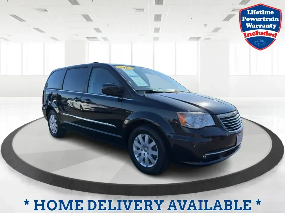 2013 Chrysler Town and Country Touring (2C4RC1BG8DR) with an Pentastar 3.6L V-6 DOHC engine, 6-Speed Automatic transmission, located at 8750 N County Rd 25A, Piqua, OH, 45356, (937) 908-9800, 40.164391, -84.232513 - Road-trip weekends, school drop-offs, and big-box store runs feel a lot easier when you've got a minivan that's built for real life. This 2013 Chrysler Town and Country Touring in Brilliant Black Crystal Pearlcoat is a smart pick for growing families, busy commuters, and budget-conscious buyers wh - Photo#0