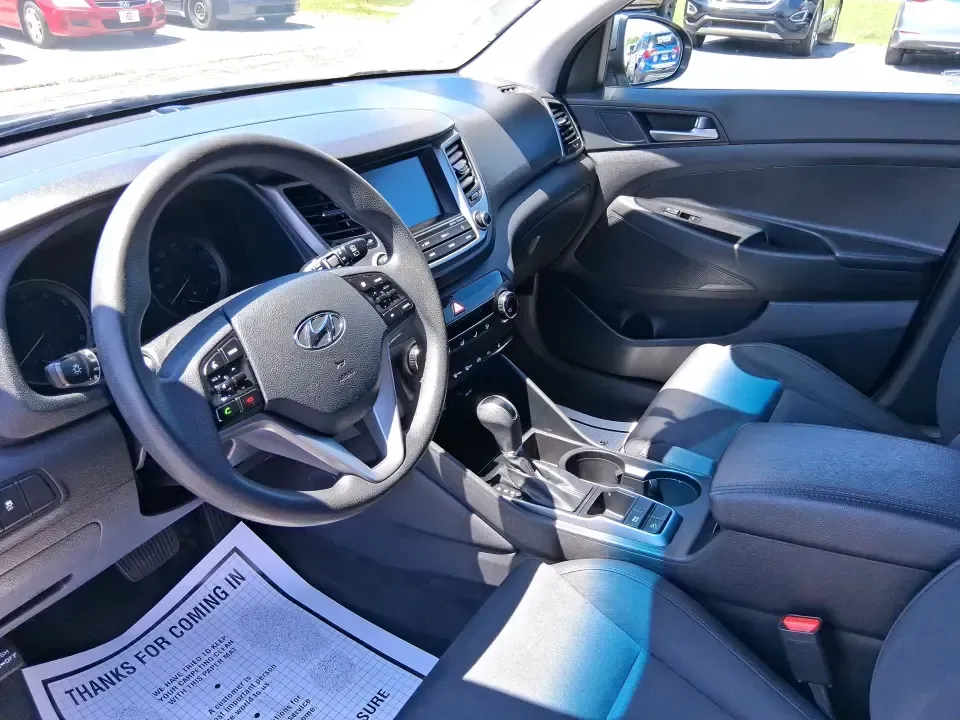 2018 Hyundai Tucson SEL (KM8J33A43JU) with an Nu 2L I-4 gasoline direct injection engine, 6A transmission, located at 4508 South Dixie Dr, Moraine, OH, 45439, (937) 908-9800, 39.689976, -84.218452 - Need a practical SUV that fits real life in the Miami Valley-school runs, I-75 commutes, and weekend getaways to Cox Arboretum or Carillon Historical Park? This 2018 Hyundai Tucson SEL in Coliseum Gray is a smart, comfortable choice for drivers who want SUV versatility without the bulky feel, and it - Photo#9