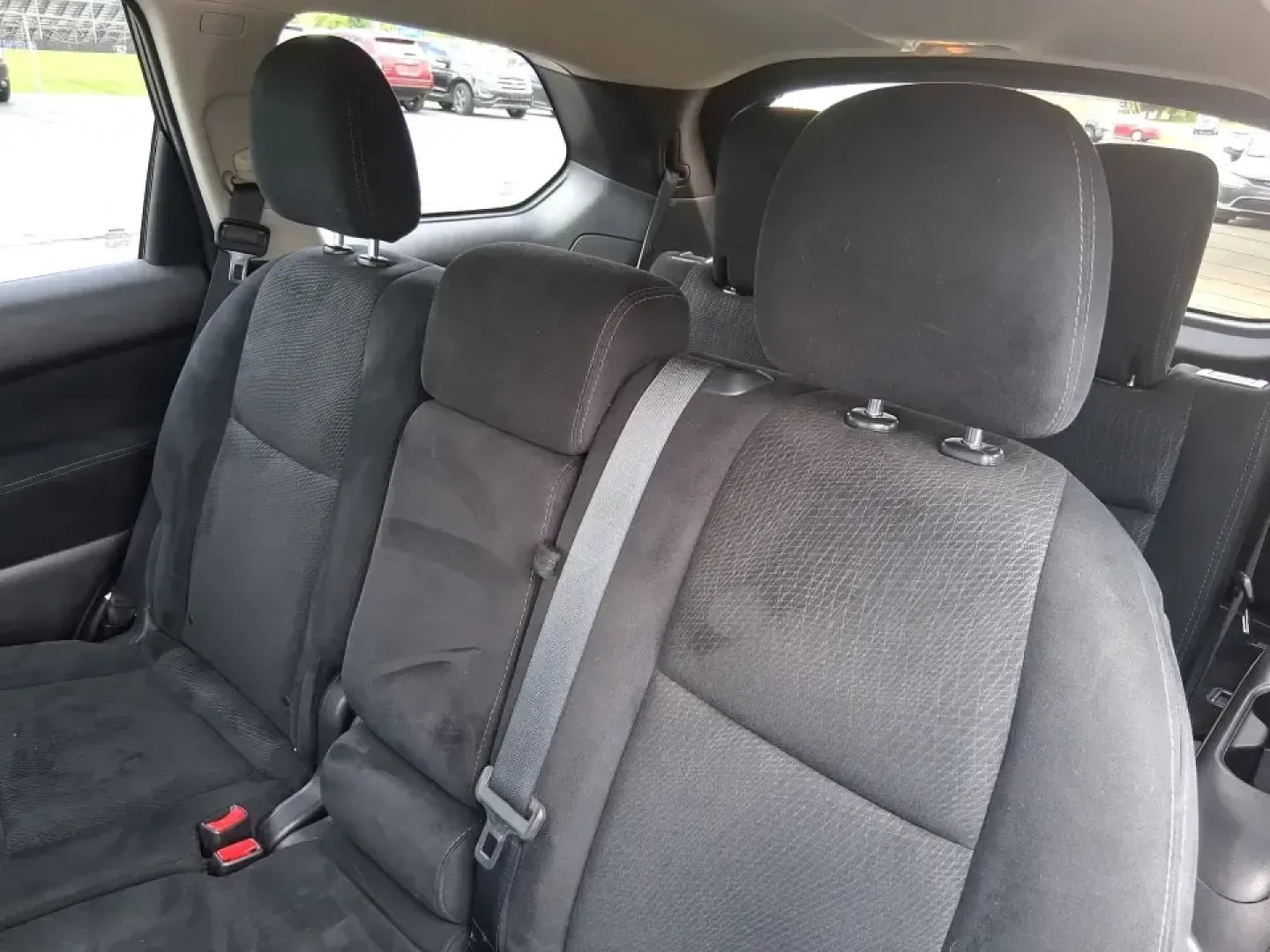 2015 Nissan Pathfinder SV (5N1AR2MM6FC) with an 3.5L V-6 DOHC engine, Continuously Variable Transmission transmission, located at 401 Woodman Dr, Riverside, OH, 45431, (937) 908-9800, 39.760899, -84.123421 - Need one SUV that can handle the weekday school run, the long commute down I675, and a spontaneous weekend escape to Carillon Historical Park or a day at the National Museum of the U.S. Air Force? This 2015 Nissan Pathfinder SV in eye-catching Cayenne Red is built for real life in Riverside, Ohio-ro - Photo#10