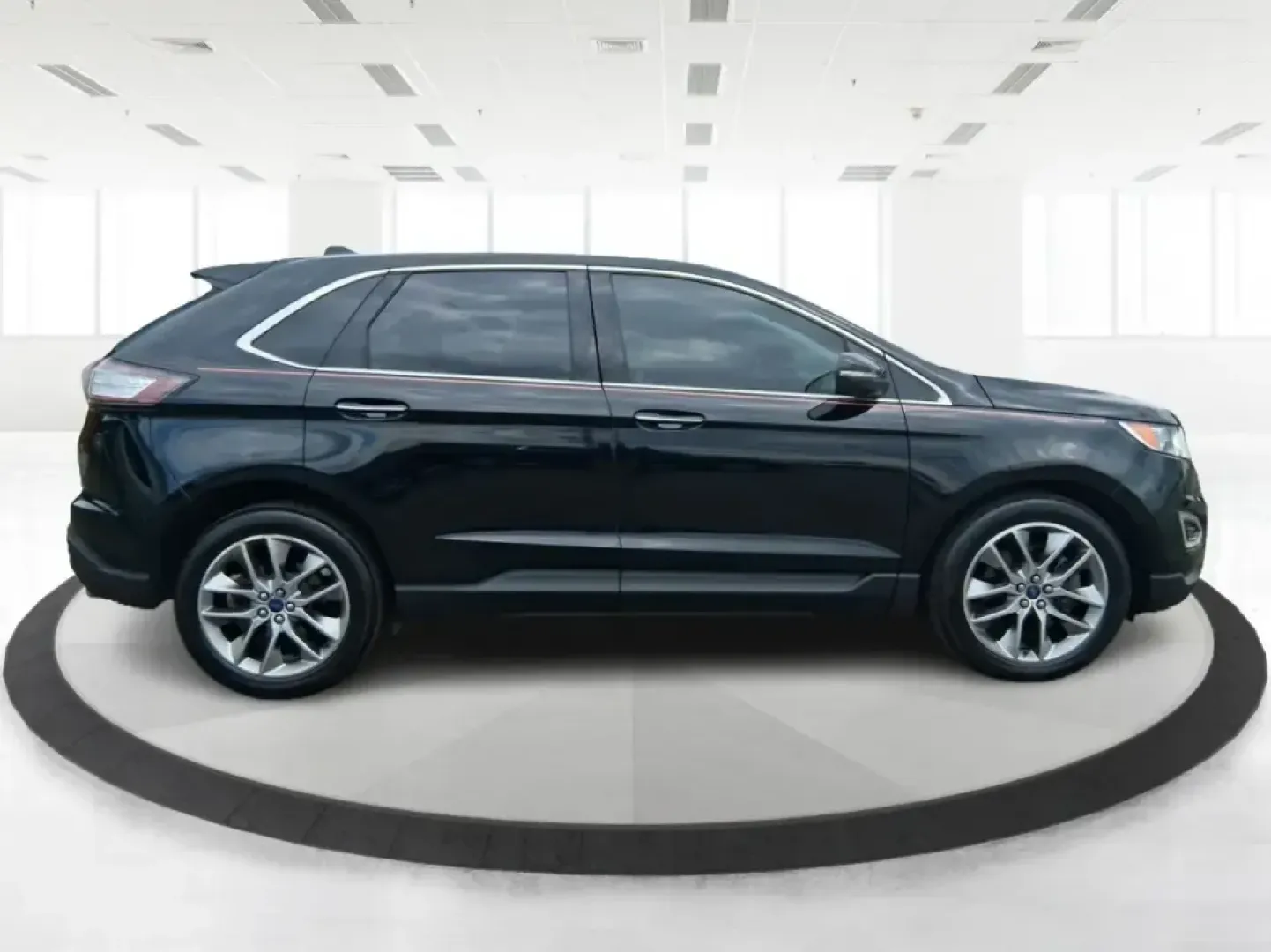 2016 Ford Edge Titanium (2FMPK3K87GB) with an 3.5L V6 DOHC 24V engine, 6A transmission, located at 401 Woodman Dr, Riverside, OH, 45431, (937) 908-9800, 39.760899, -84.123421 - Road-trip weekends to Hocking Hills, daily commutes down I675, and school drop-offs around Riverside all feel easier when you've got a comfortable, feature-packed SUV that fits real life. This 2016 Ford Edge Titanium in Shadow Black delivers the kind of refined ride and smart tech that makes every m- Photo#1
