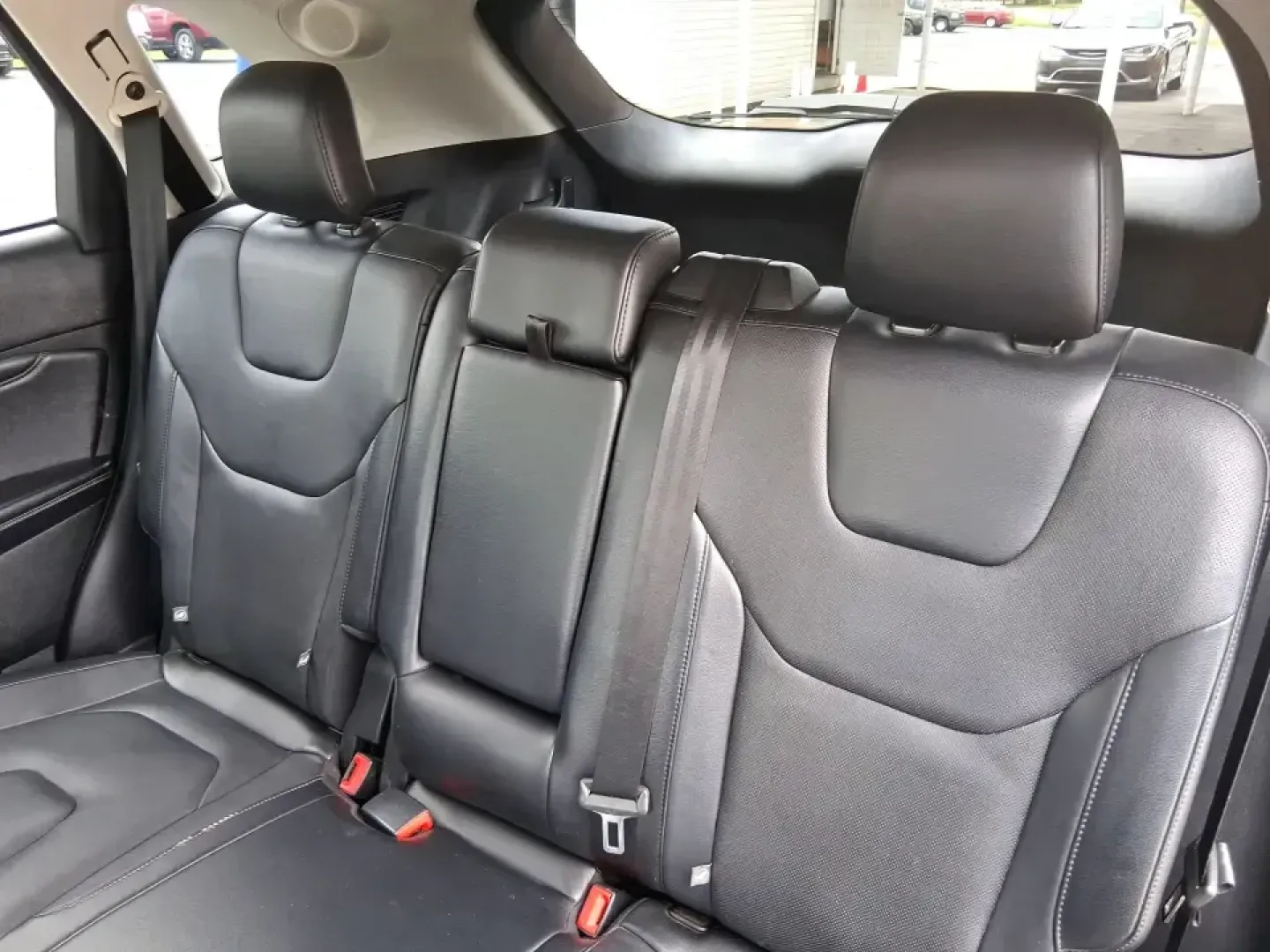 2016 Ford Edge Titanium (2FMPK3K87GB) with an 3.5L V6 DOHC 24V engine, 6A transmission, located at 401 Woodman Dr, Riverside, OH, 45431, (937) 908-9800, 39.760899, -84.123421 - Road-trip weekends to Hocking Hills, daily commutes down I675, and school drop-offs around Riverside all feel easier when you've got a comfortable, feature-packed SUV that fits real life. This 2016 Ford Edge Titanium in Shadow Black delivers the kind of refined ride and smart tech that makes every m- Photo#10