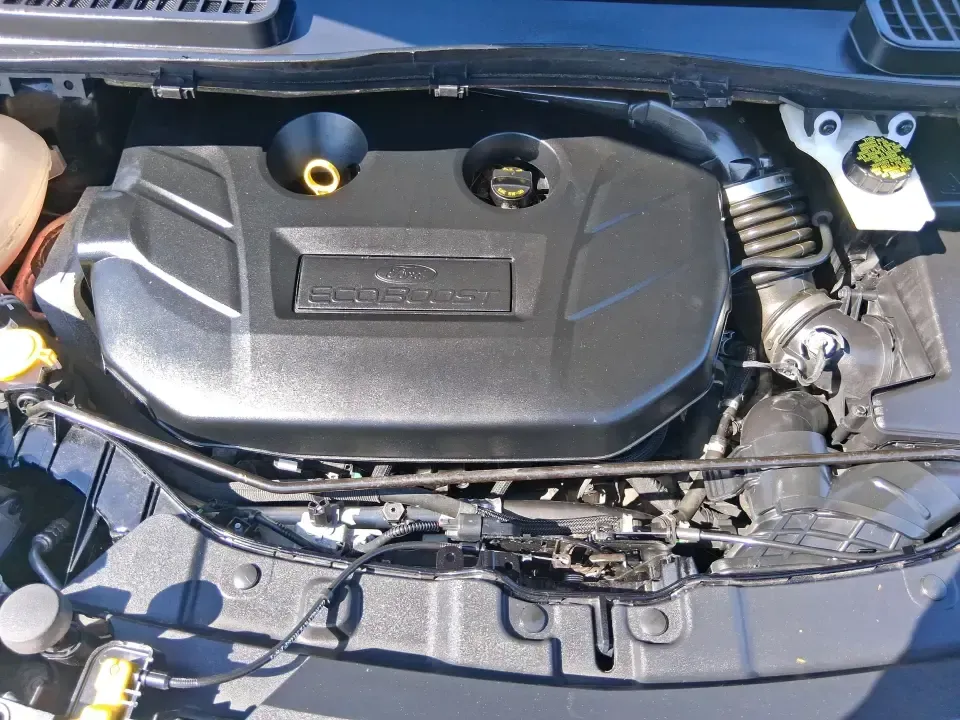 2019 Ford Escape Titanium (1FMCU9J9XKU) with an EcoBoost 2L I-4 gasoline direct injection engine, 6A transmission, located at 8750 N County Rd 25A, Piqua, OH, 45356, (937) 908-9800, 40.164391, -84.232513 - Pack up the kids, load the groceries, or point the hood toward a weekend getaway-this 2019 Ford Escape Titanium 4WD is built for real life in West Central Ohio, where commutes, school drop-offs, and quick trips up I75 all happen in the same week. With an upscale Titanium cabin and confident all-weat - Photo#11