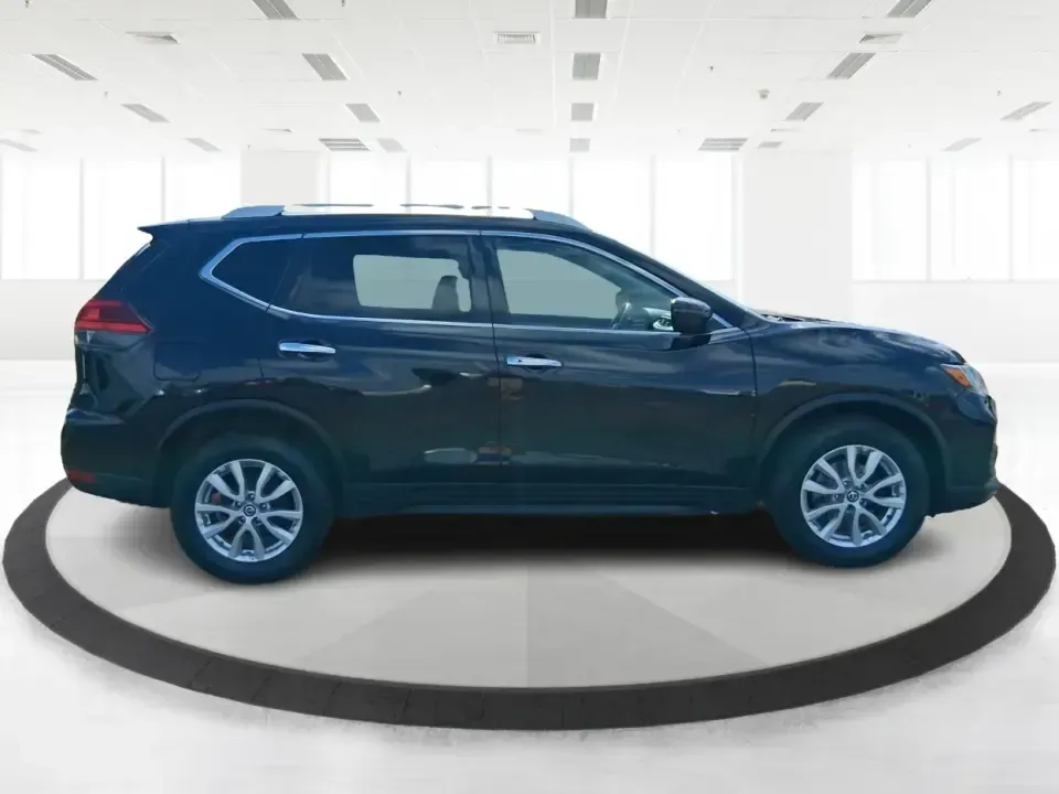 2017 Nissan Rogue SV (KNMAT2MV0HP) with an 2.5L I-4 DOHC engine, CVT transmission, located at 8750 N County Rd 25A, Piqua, OH, 45356, (937) 908-9800, 40.164391, -84.232513 - Picture your next road trip up I75 with the family, a weekend run to Indian Lake, or a confidence-inspiring commute through Miami County in a versatile SUV that's built to handle Ohio's changing seasons. This **2017 Nissan Rogue SV** in **Magnetic Black** brings the everyday practicality busy househ - Photo#1