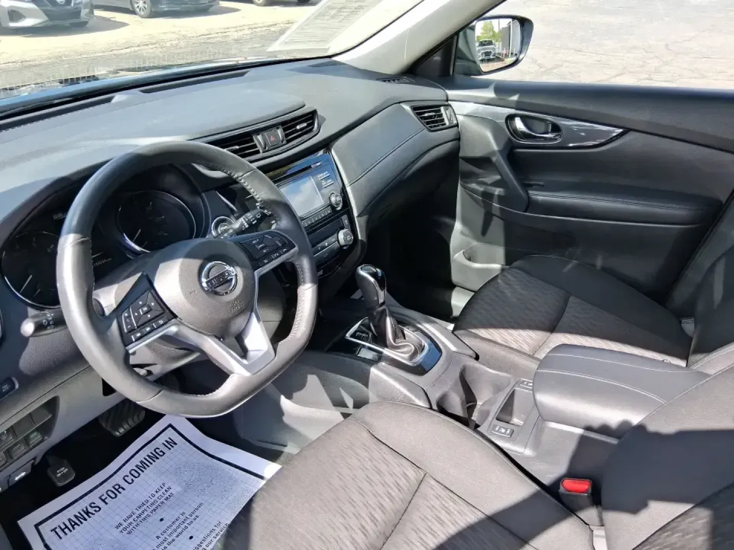 2017 Nissan Rogue SV (KNMAT2MV0HP) with an 2.5L I-4 DOHC engine, CVT transmission, located at 8750 N County Rd 25A, Piqua, OH, 45356, (937) 908-9800, 40.164391, -84.232513 - Picture your next road trip up I75 with the family, a weekend run to Indian Lake, or a confidence-inspiring commute through Miami County in a versatile SUV that's built to handle Ohio's changing seasons. This **2017 Nissan Rogue SV** in **Magnetic Black** brings the everyday practicality busy househ- Photo#9