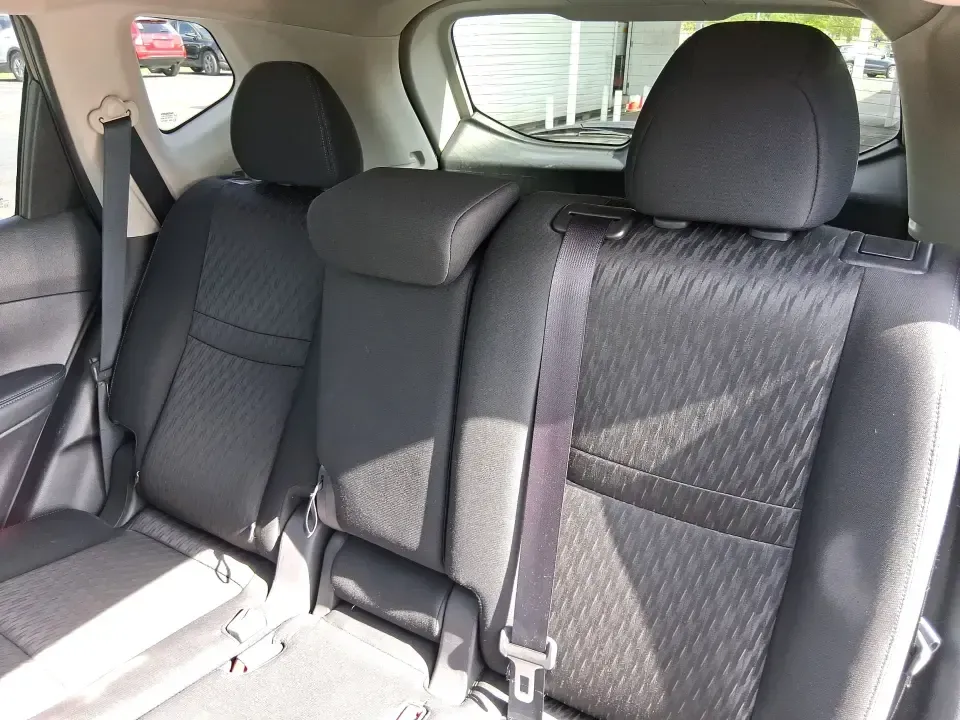 2017 Nissan Rogue SV (KNMAT2MV0HP) with an 2.5L I-4 DOHC engine, CVT transmission, located at 8750 N County Rd 25A, Piqua, OH, 45356, (937) 908-9800, 40.164391, -84.232513 - Picture your next road trip up I75 with the family, a weekend run to Indian Lake, or a confidence-inspiring commute through Miami County in a versatile SUV that's built to handle Ohio's changing seasons. This **2017 Nissan Rogue SV** in **Magnetic Black** brings the everyday practicality busy househ - Photo#10