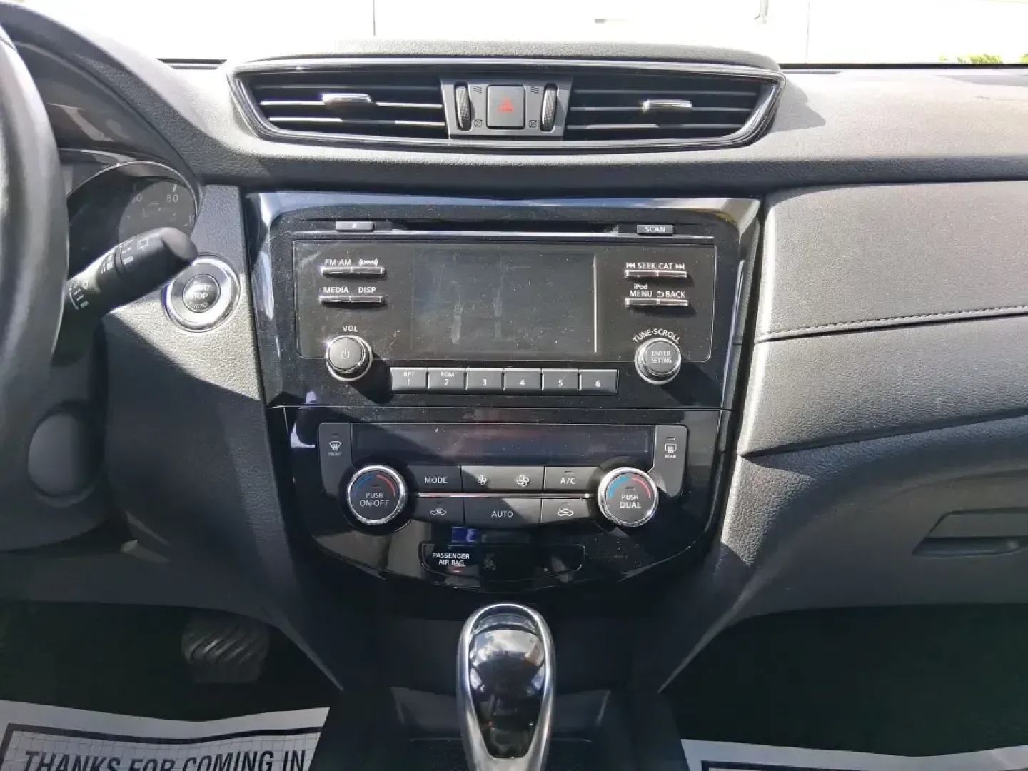 2017 Nissan Rogue SV (KNMAT2MV0HP) with an 2.5L I-4 DOHC engine, CVT transmission, located at 8750 N County Rd 25A, Piqua, OH, 45356, (937) 908-9800, 40.164391, -84.232513 - Picture your next road trip up I75 with the family, a weekend run to Indian Lake, or a confidence-inspiring commute through Miami County in a versatile SUV that's built to handle Ohio's changing seasons. This **2017 Nissan Rogue SV** in **Magnetic Black** brings the everyday practicality busy househ- Photo#13