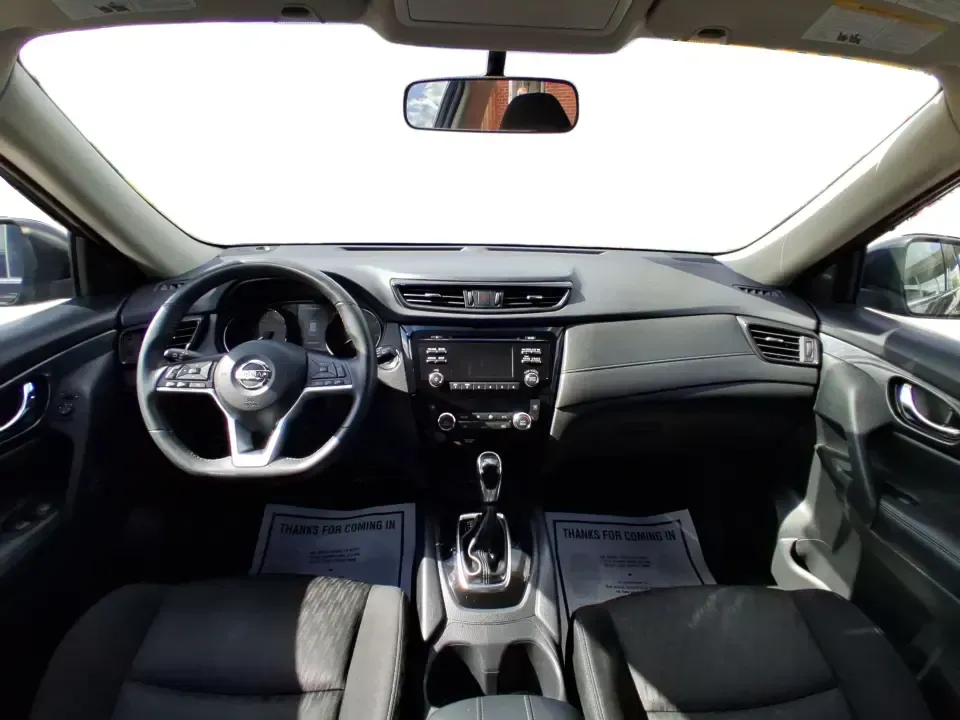 2017 Nissan Rogue SV (KNMAT2MV0HP) with an 2.5L I-4 DOHC engine, CVT transmission, located at 8750 N County Rd 25A, Piqua, OH, 45356, (937) 908-9800, 40.164391, -84.232513 - Picture your next road trip up I75 with the family, a weekend run to Indian Lake, or a confidence-inspiring commute through Miami County in a versatile SUV that's built to handle Ohio's changing seasons. This **2017 Nissan Rogue SV** in **Magnetic Black** brings the everyday practicality busy househ - Photo#20