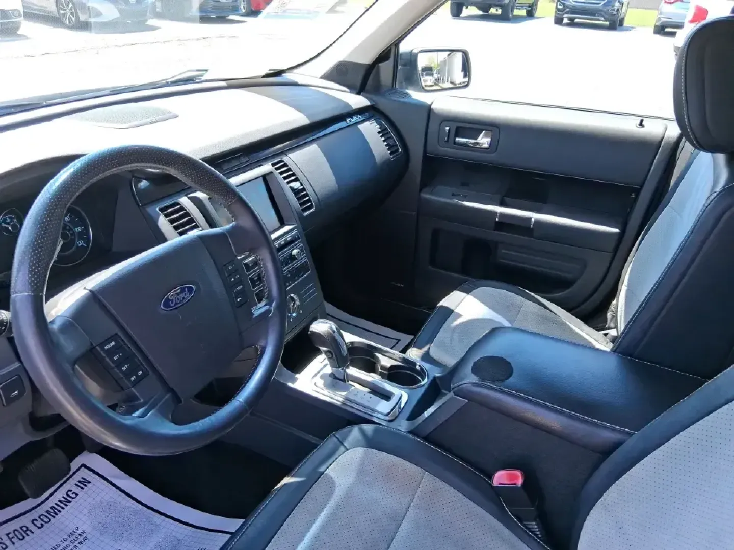 2011 Ford Flex Titanium (2FMGK5DC2BB) with an Duratec 3.5L V-6 DOHC engine, 6-Speed Automatic Overdrive transmission, located at 1951 S Dayton Lakeview Rd., New Carlisle, OH, 45344, (937) 908-9800, 39.890999, -84.050255 - Road-trip ready and family-friendly without feeling like a bus, this 2011 Ford Flex Limited | Titanium is the kind of crossover that fits real life-school drop-offs, long commutes, weekend tournaments, and those last-minute runs for groceries when the cargo space actually matters. Finished in White- Photo#9