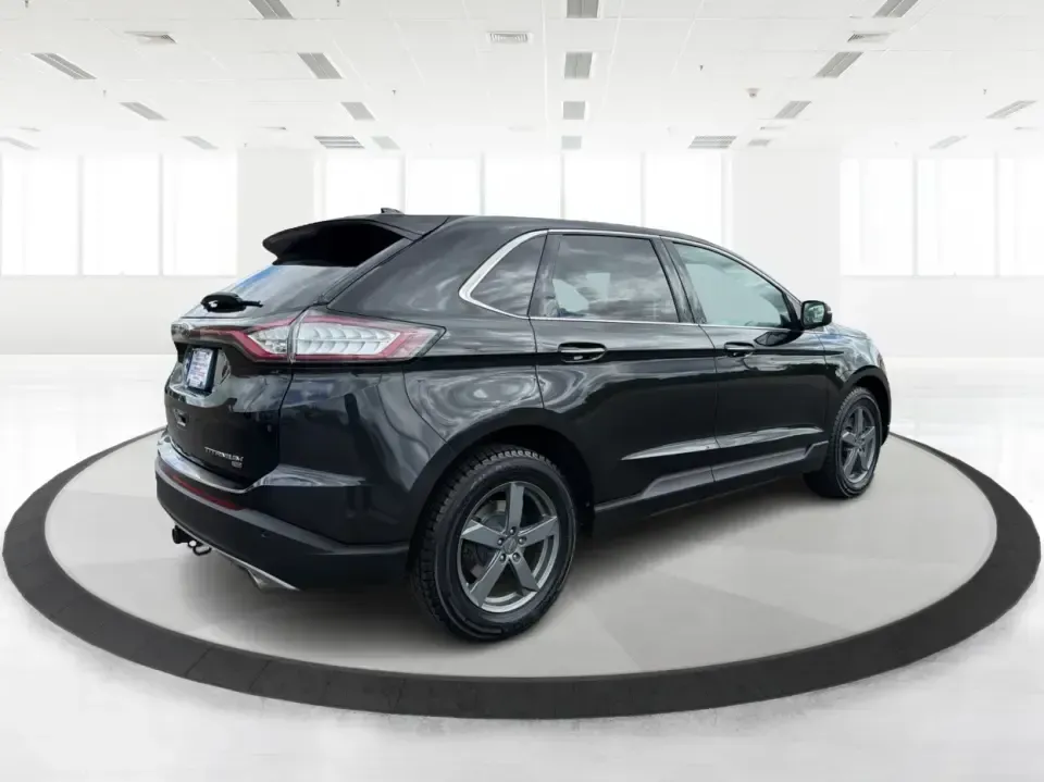 2015 Ford Edge Titanium (2FMTK4K82FB) with an 3.5L V6 DOHC 24V engine, 6-Speed Automatic transmission, located at 1184 Kauffman Ave, Fairborn, OH, 45324, (937) 908-9800, 39.807072, -84.030914 - Need a comfortable, confident SUV for Dayton-area commuting, school drop-offs, and spontaneous weekend getaways to Yellow Springs? This 2015 Ford Edge Titanium in Tuxedo Black Metallic blends everyday practicality with upscale features, giving you a road-trip-ready ride that fits a busy life in Fair - Photo#2