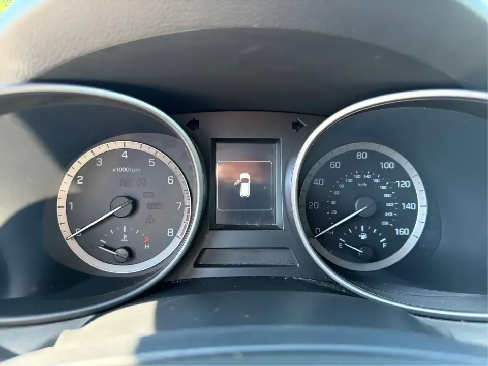 2017 Hyundai Santa Fe 2.4L (5XYZT3LB8HG) with an Theta II 2.4L I-4 gasoline direct injection engine, 6A transmission, located at 8750 N County Rd 25A, Piqua, OH, 45356, (937) 908-9800, 40.164391, -84.232513 - Load up the family, point the GPS toward a weekend getaway, and enjoy the confidence of an SUV that's built for everyday life in Ohio-this **2017 Hyundai Santa Fe 2.4L** is a smart pick for commuting, school runs, and road trips alike. Finished in **Sparkling Silver**, it brings the practical space - Photo#14
