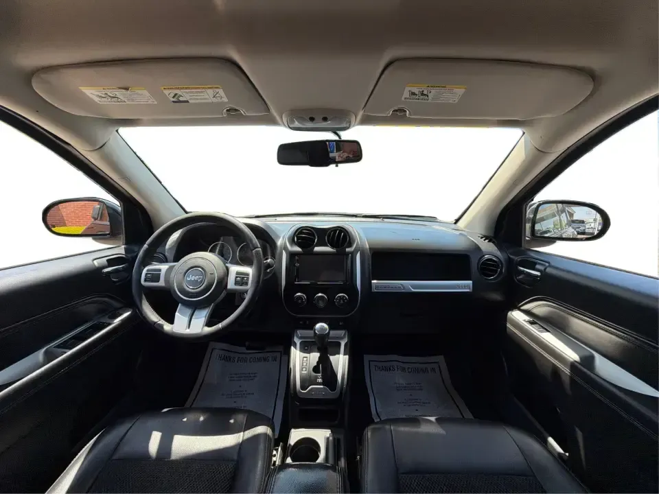 2017 Jeep Compass Latitude 4x4 (1C4NJDEB3HD) with an 2.4L I-4 DOHC engine, 6A transmission, located at 1230 East Main St, Xenia, OH, 45385, (937) 908-9800, 39.688026, -83.910172 - Ready for weekend escapes to John Bryan State Park, everyday school drop-offs, and confident winter commutes on US-35? This 2017 Jeep Compass Latitude 4x4 in Black Clearcoat is the kind of compact SUV that fits real life in Xenia, OH-easy to park around downtown, comfortable for long drives toward D - Photo#20