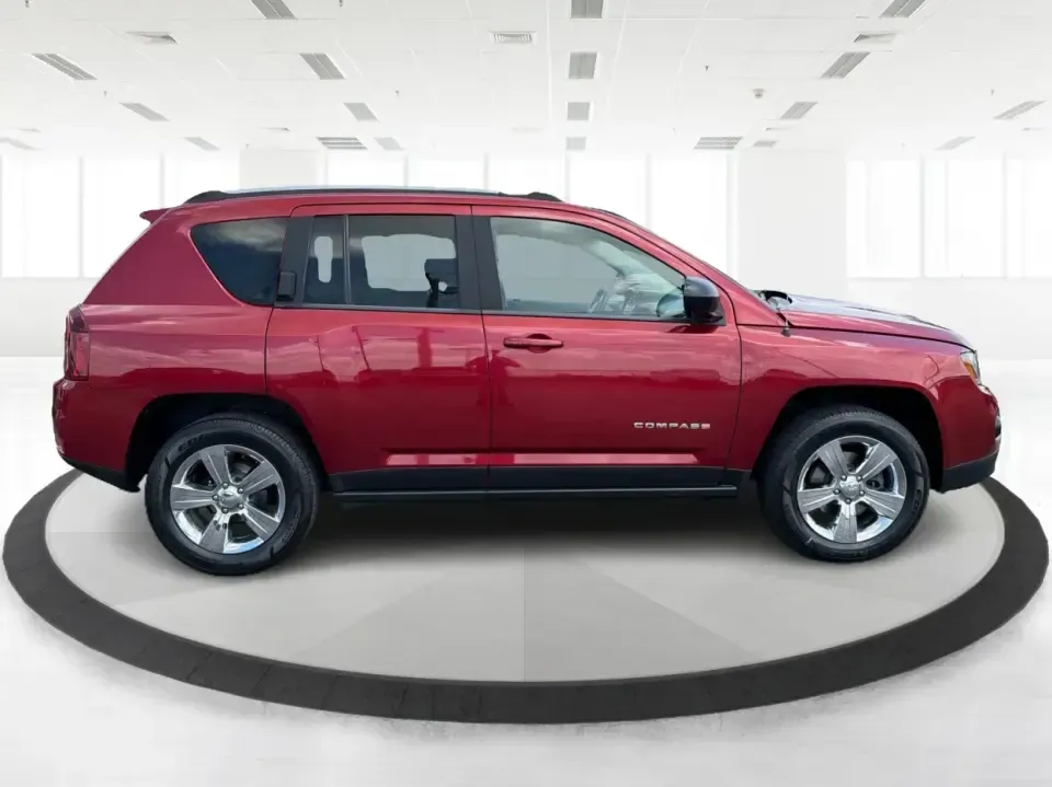 2015 Jeep Compass Sport (1C4NJDBB8FD) with an 2.4L I-4 DOHC engine, located at 401 Woodman Dr, Riverside, OH, 45431, (937) 908-9800, 39.760899, -84.123421 - Weekend plans don't always stay on pavement-and that's exactly where this 2015 Jeep Compass Sport shines. Whether you're mapping out a family day at Riverscape MetroPark, heading to Wright-Patterson AFB for work, or taking a quick escape to the trails and backroads outside Riverside, this compact SU - Photo#1