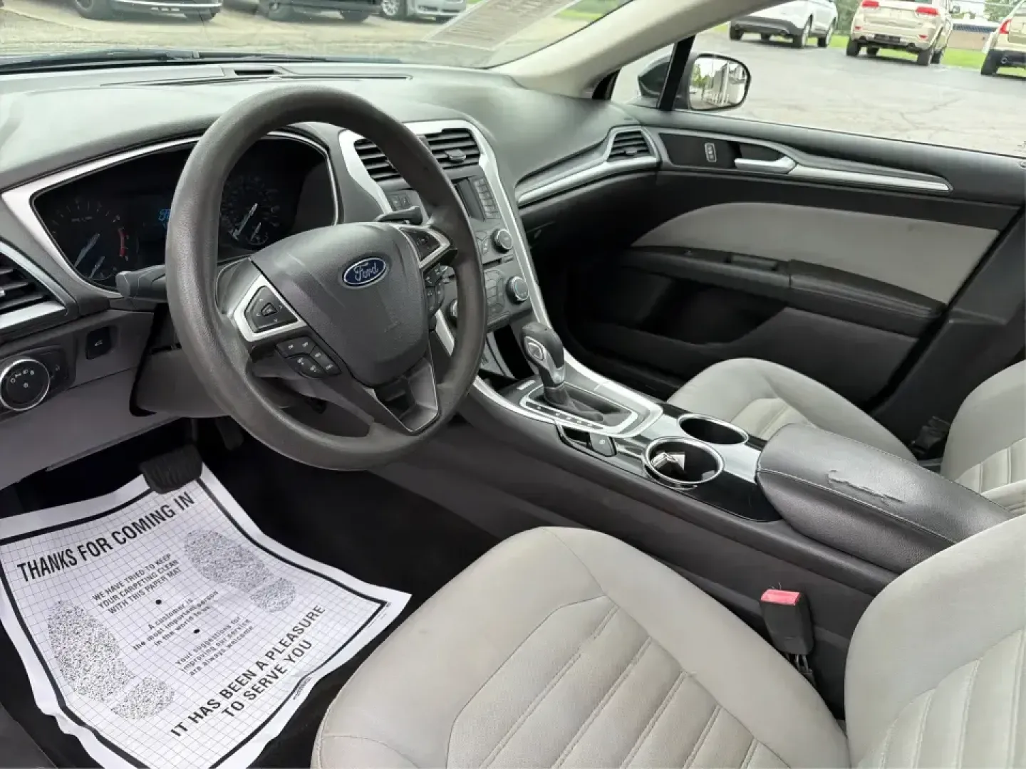 2014 Ford Fusion S (3FA6P0G78ER) with an Duratec 2.5L I-4 DOHC engine, Automatic transmission, located at 1230 East Main St, Xenia, OH, 45385, (937) 908-9800, 39.688026, -83.910172 - Are you on the hunt for a reliable sedan that fits seamlessly into your everyday life? Look no further than this stunning 2014 Ford Fusion S, available now at Advantage Car and Credit in Fairborn, OH. This vehicle is the perfect choice for budget-conscious buyers or families needing a dependable rid - Photo#9
